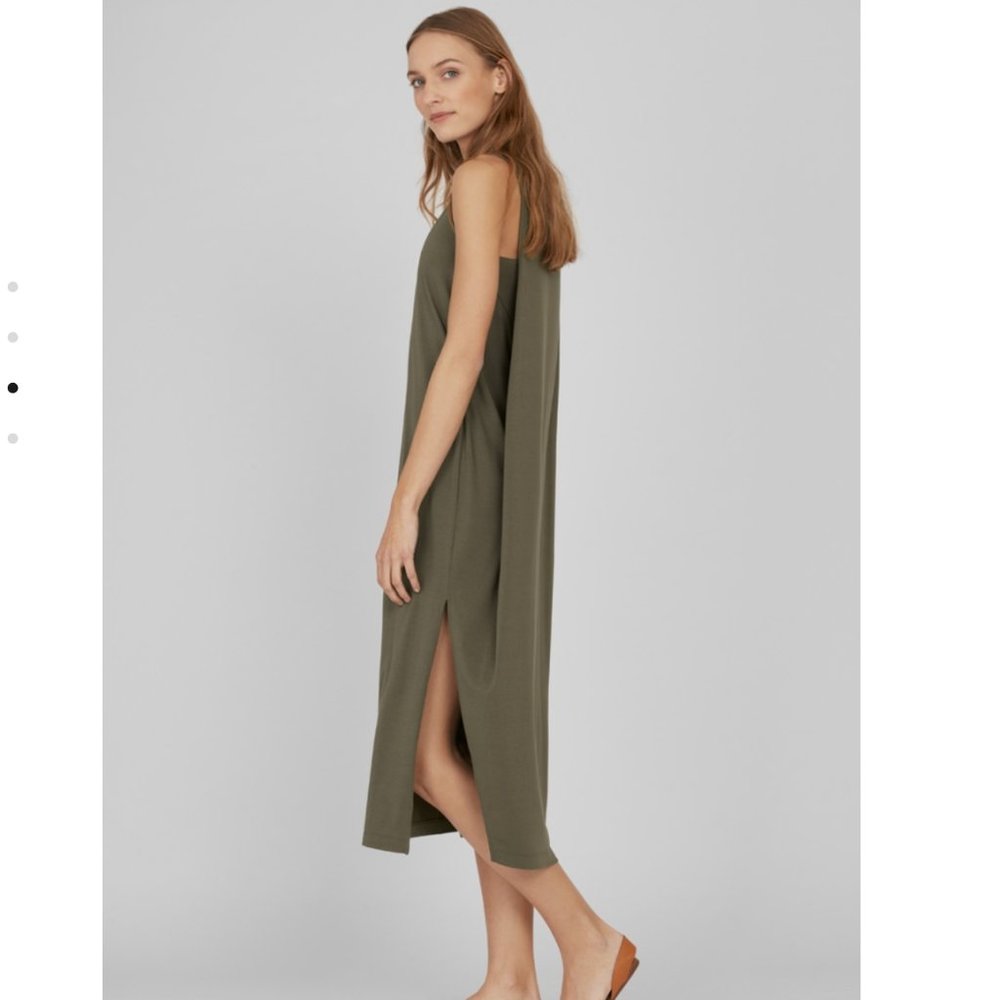 Cuyana Drape-Back Dress